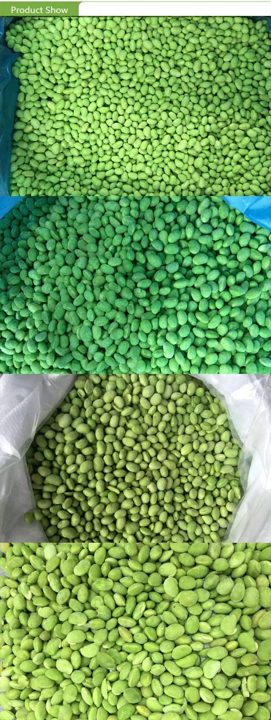 High Quality China IQF Frozen Green Soybean Kernels/Edamame with Brc Garde a