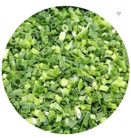 Wholesale Price High Quality IQF Frozen Green Onions Cutting Frozen IQF Spring Onion Cubes