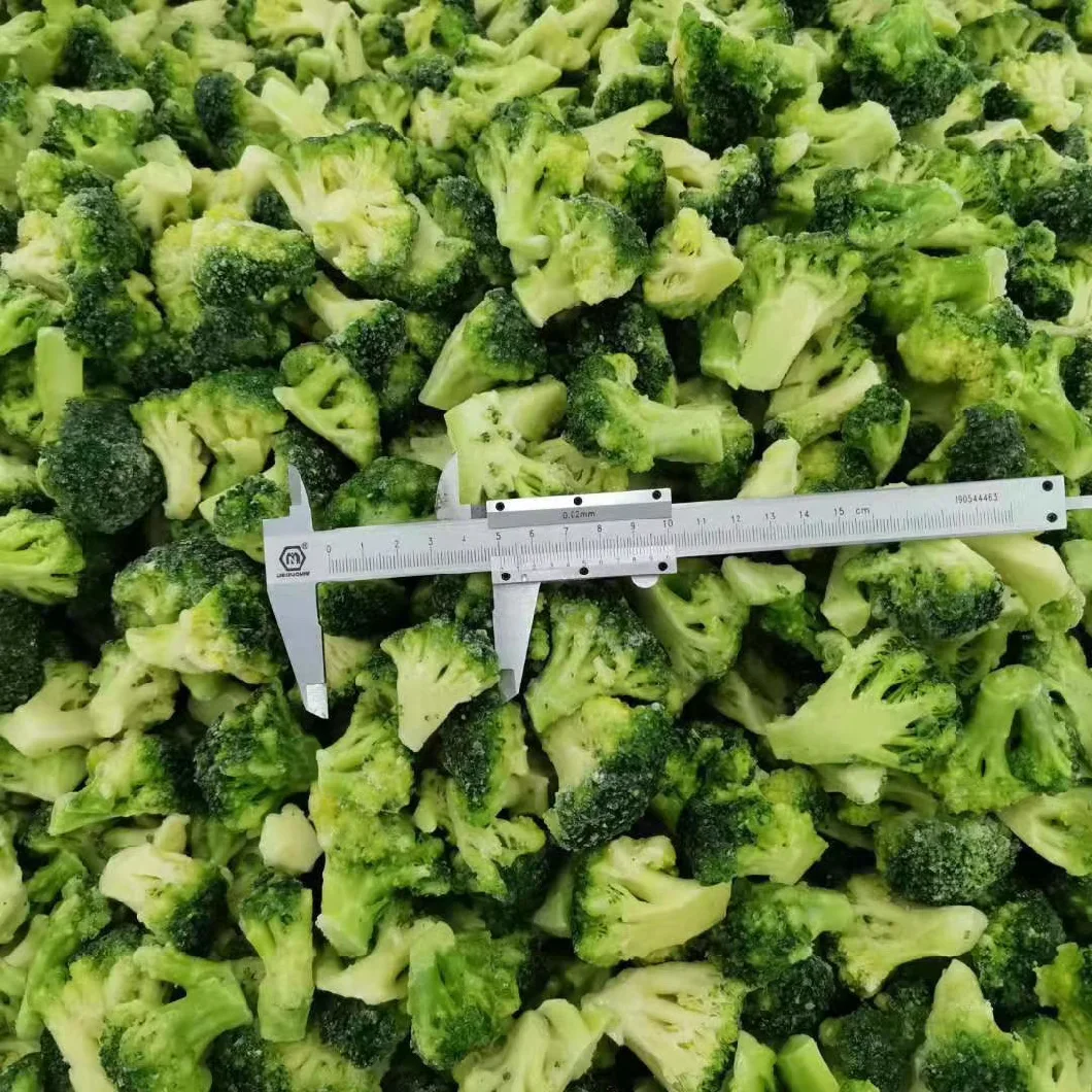 Health Non-Additive Fresh IQF Food Frozen Broccoli Flowers Vegtable