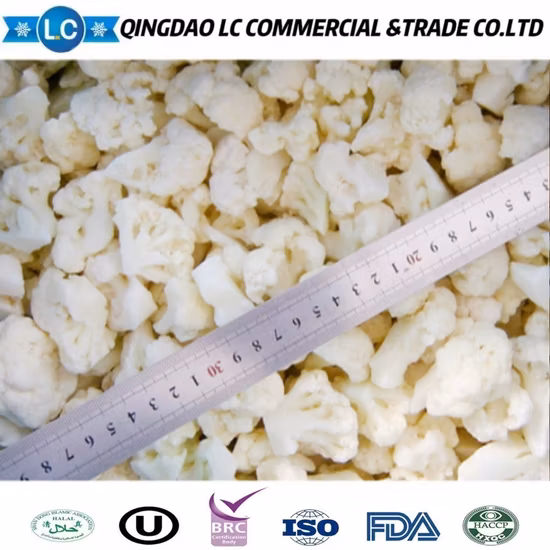 高品質でお手頃価格の IQF 冷凍カリフラワー