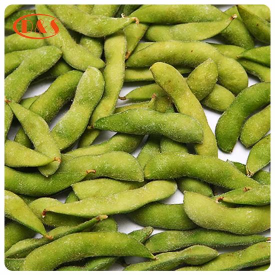 高品質中国IQF冷凍緑大豆/枝豆Brc Garde a付き