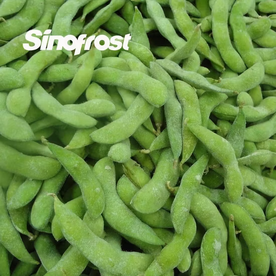 新中国 IQF 冷凍野菜 殻なし青大豆 枝豆 枝豆